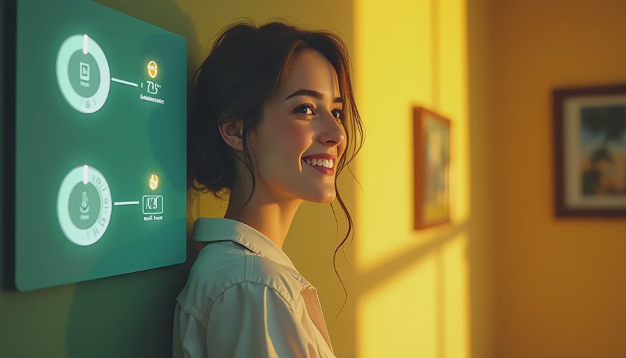 Visual context for smart home automation devices
