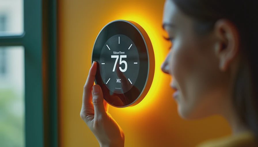Illustration for honeywell t9 thermostat