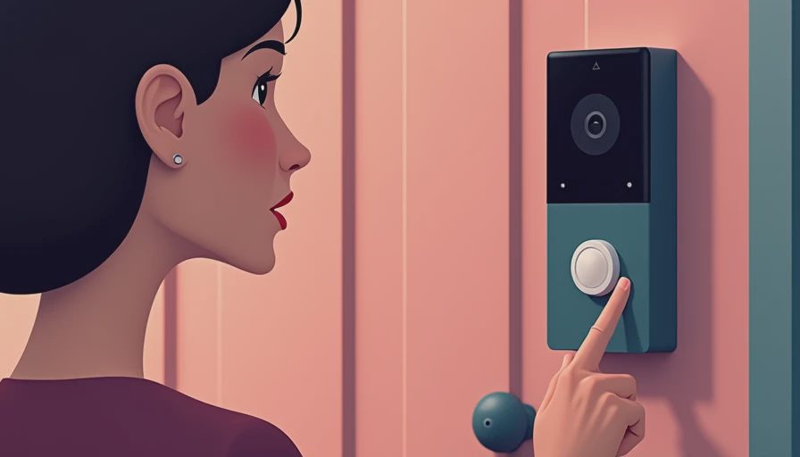 Illustration for how to reset a ring doorbell